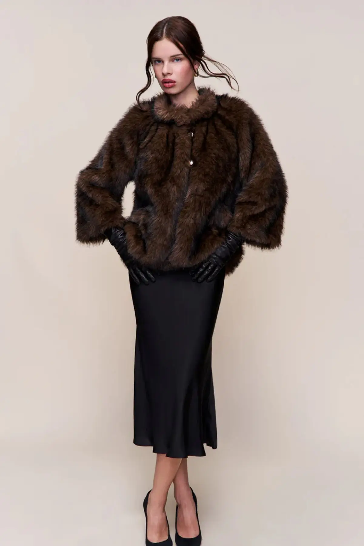 Guizi осень и зима свободное пальто - Фотография_3