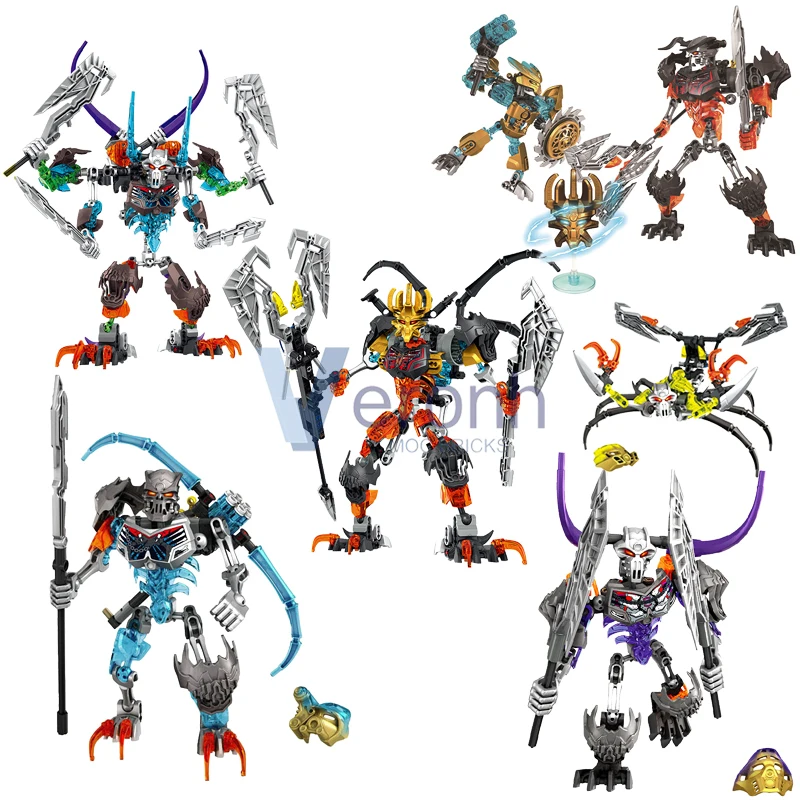Bionicle warriors череп фигурки - Фотография_6
