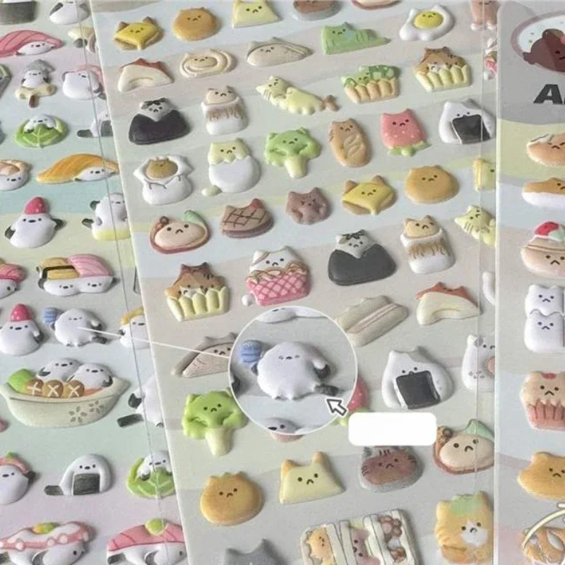 3d стерео мультяшная наклейка для журнала для детей