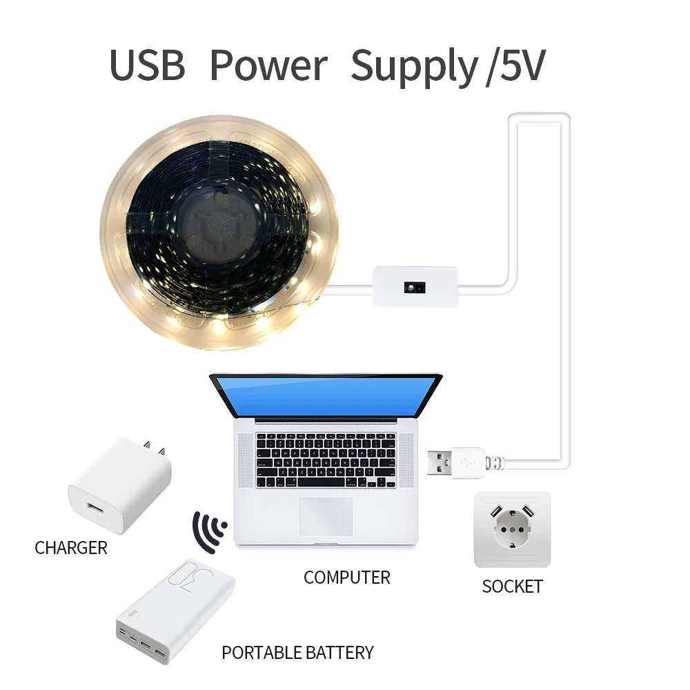 Лампа постоянного тока 5 в usb - Фотография_4