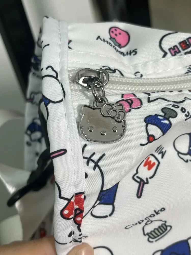 Miniso hello kitty дорожная сумка для женщин и девочек - Фотография_5