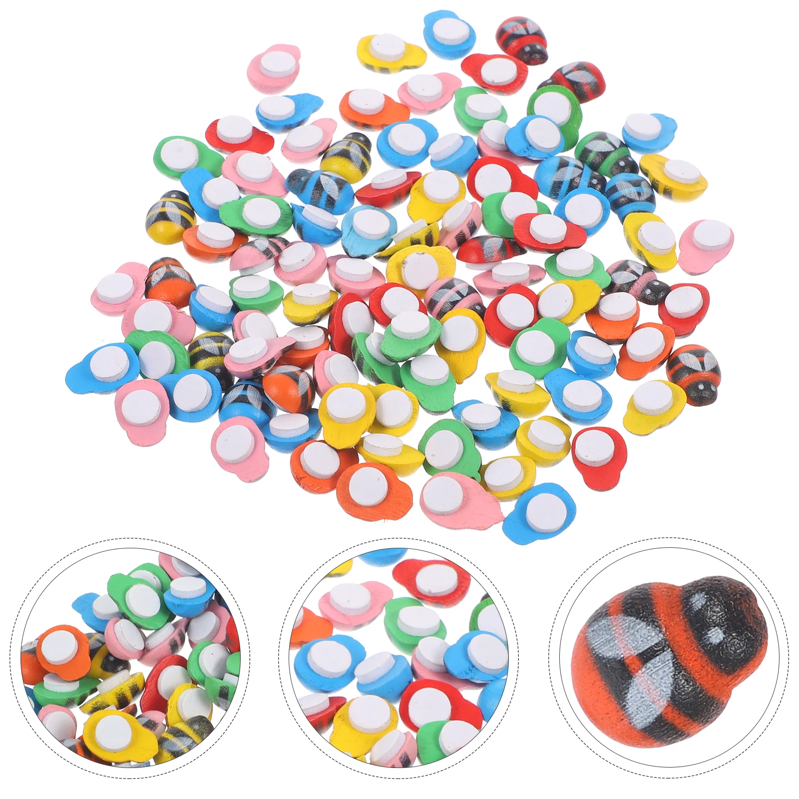 Деревянные наклейки в виде пчелы - Фотография_4