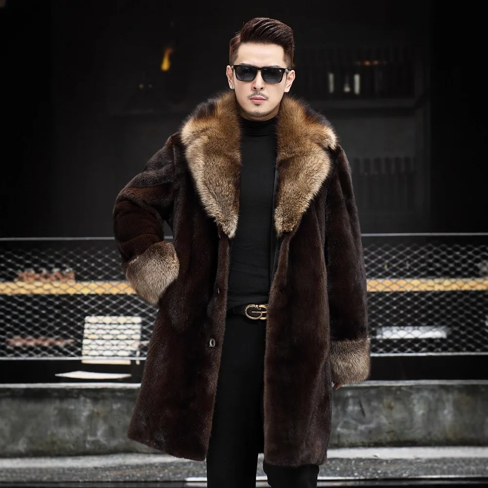 Высококачественная норковая шуба среднего и длинного цвета - Фотография_5