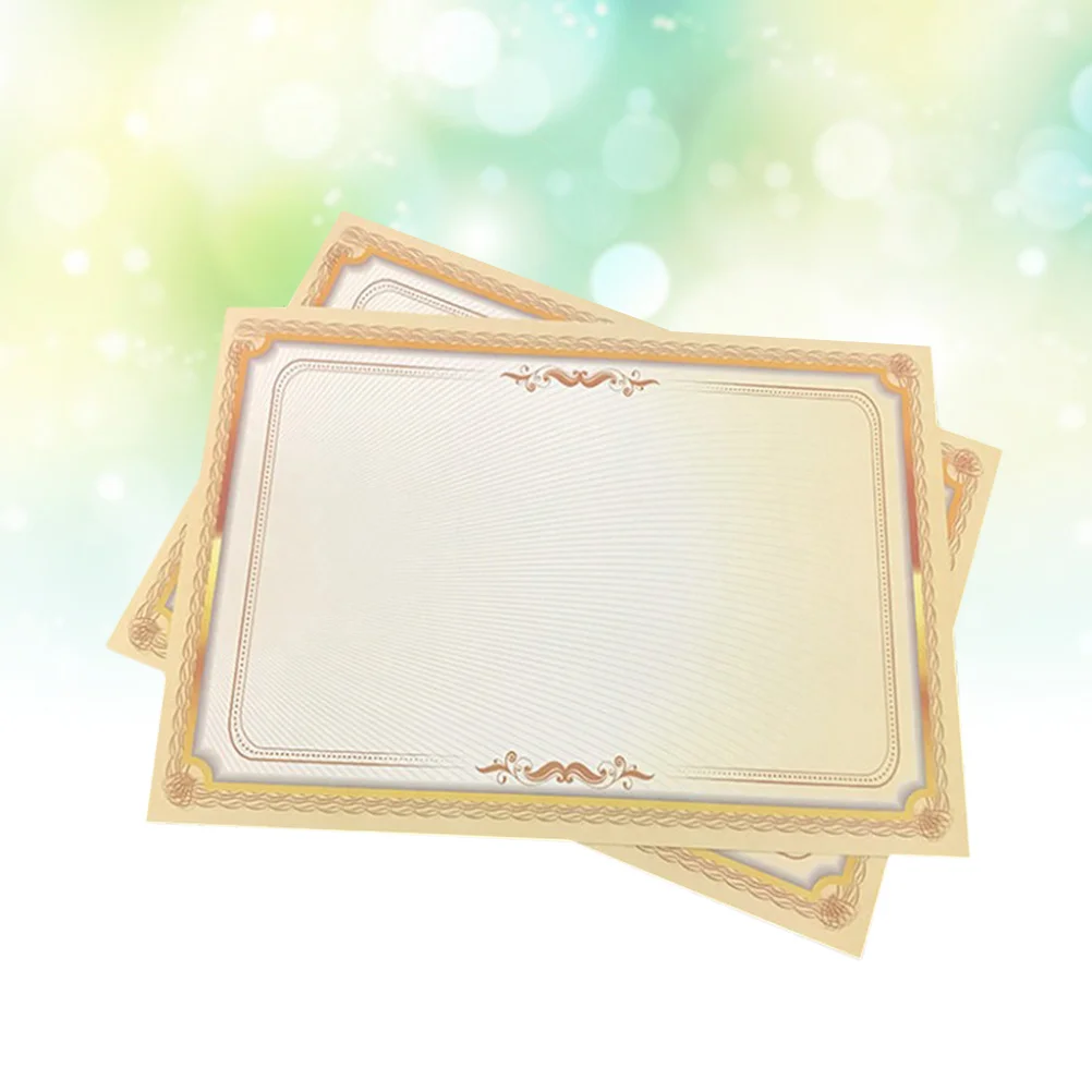 Бумага для сертификата - Фотография_2