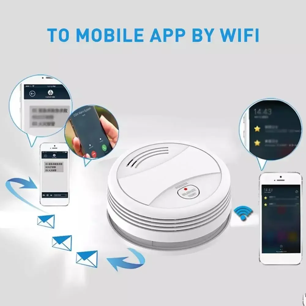 Умный wi-fi детектор дыма tuya - Фотография_5