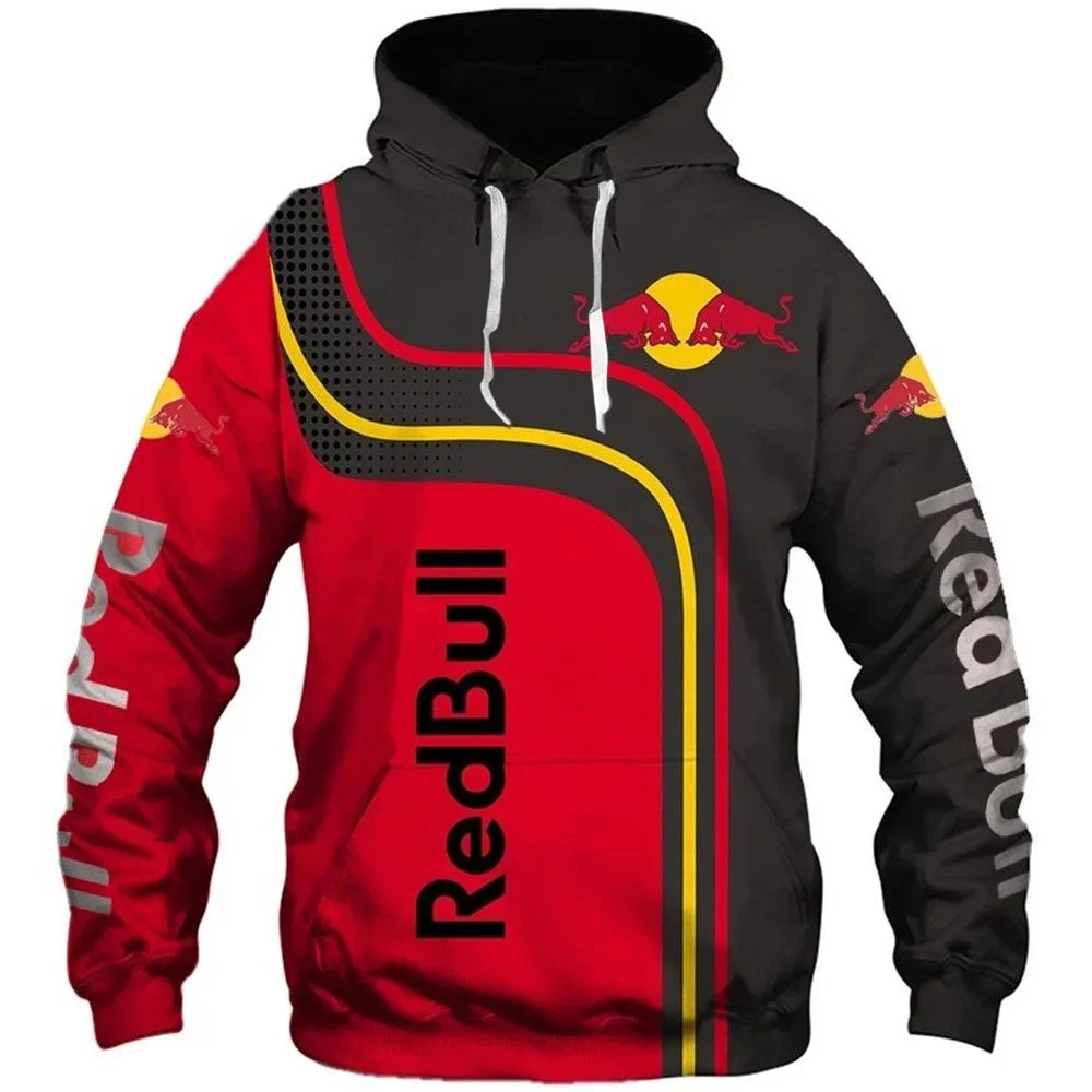 Новая толстовка с капюшоном red bull - Фотография_3