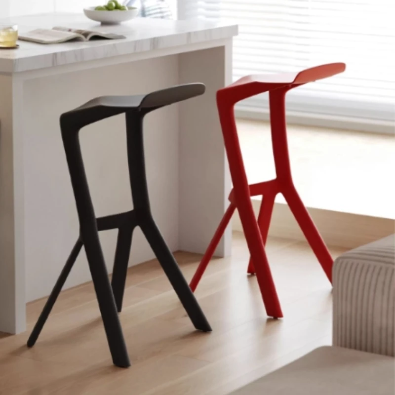 Скандинавский современный барный стул - Фотография_5