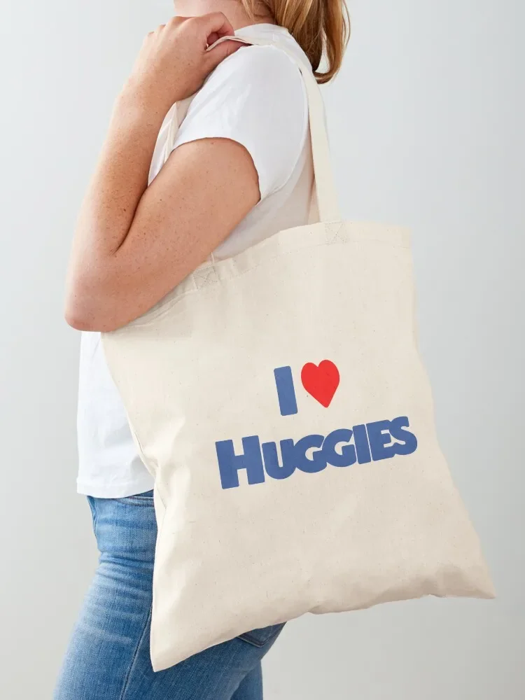 Abdl i heart huggies tote bag холщовая