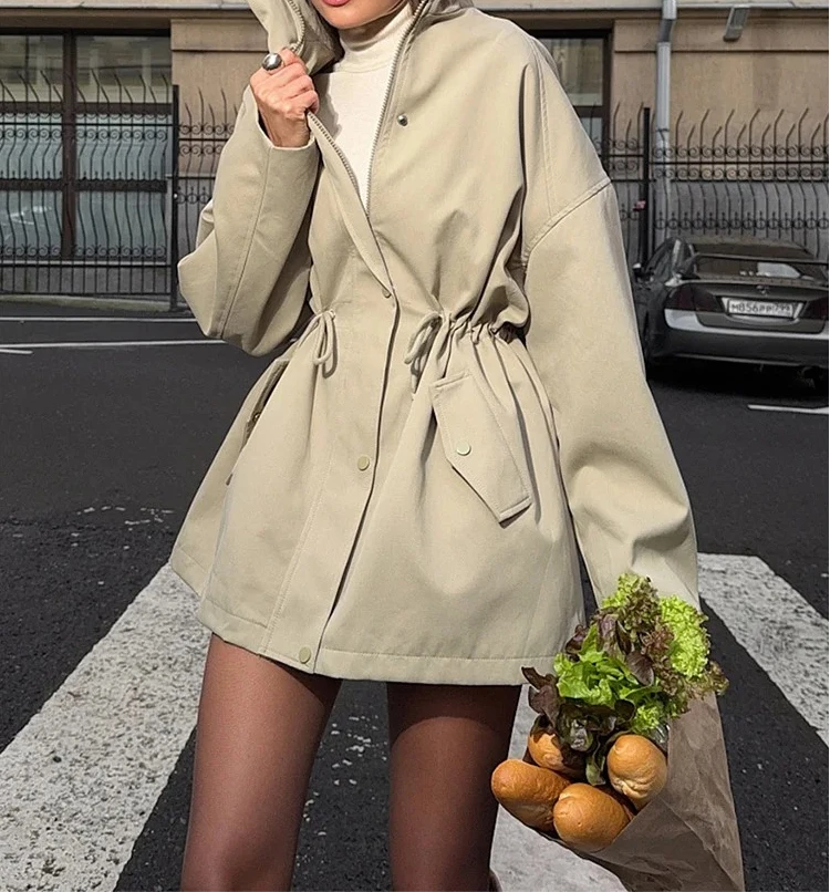 Femme зимний уличный повседневный - Фотография_2