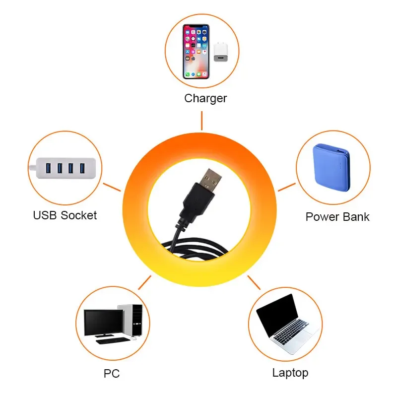 1x usb лампа заката - Фотография_4