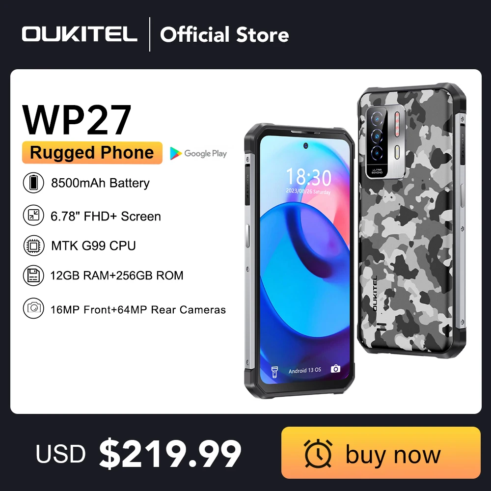 Oukitel wp27 прочный телефон