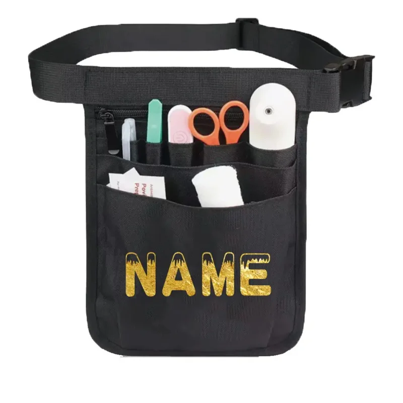 Настраиваемая черная поясная сумка - Фотография_6