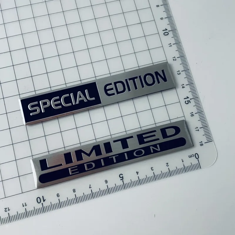 3d металлическая наклейка с эмблемой limited edition - Фотография_2