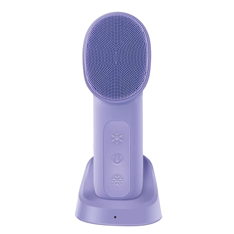 Электрическая силиконовая очищающая щетка для лица - Фотография_2