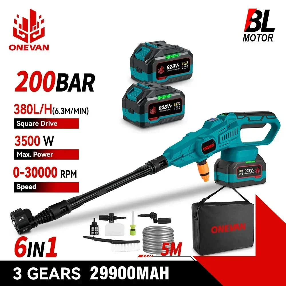 Onevan 200bar 3500w бесщеточный