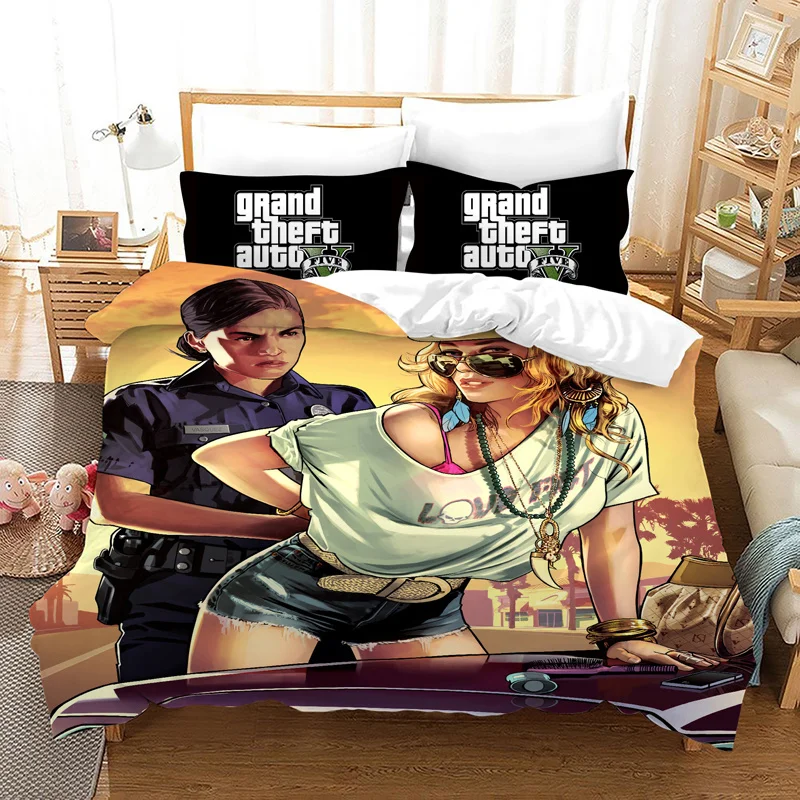 Комплект постельного белья game gta v - Фотография_5