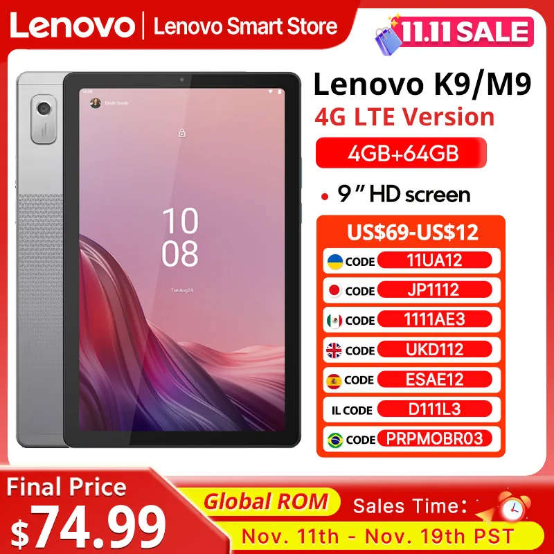 Планшет 4g lte+wifi global rom