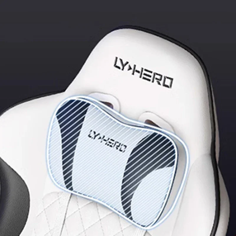 Розовое компьютерное кресло с откидной спинкой - Фотография_5