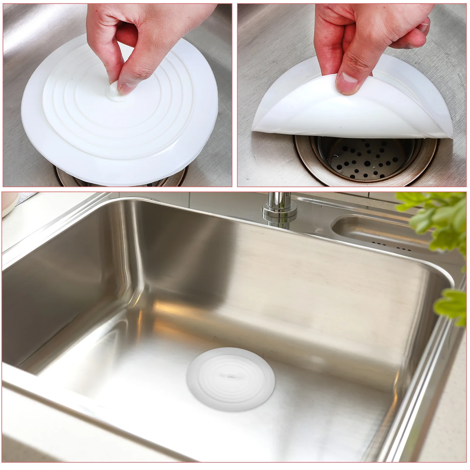 Силиконовая пробка для раковины - Фотография_5
