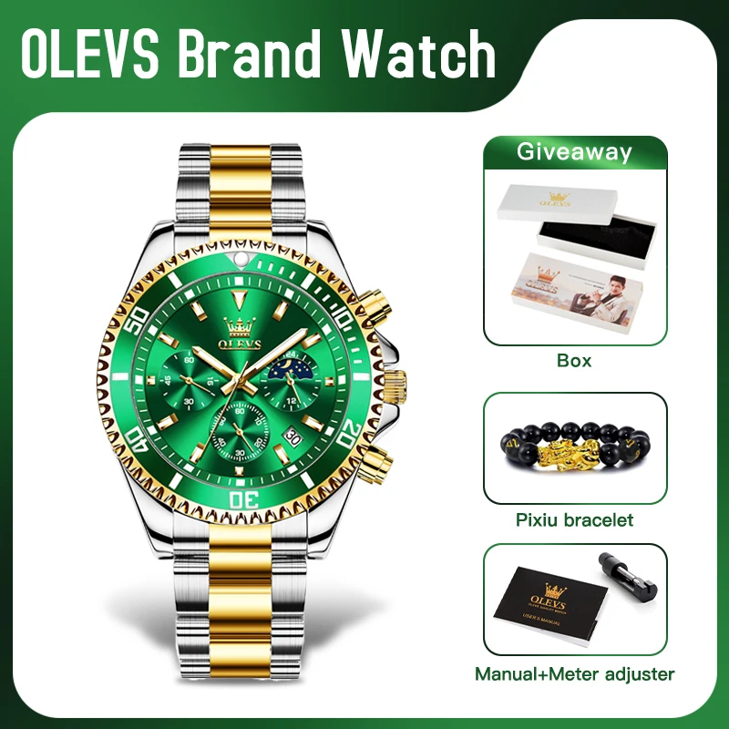 Olevs 2870 мужские часы оригинальные - Фотография_2