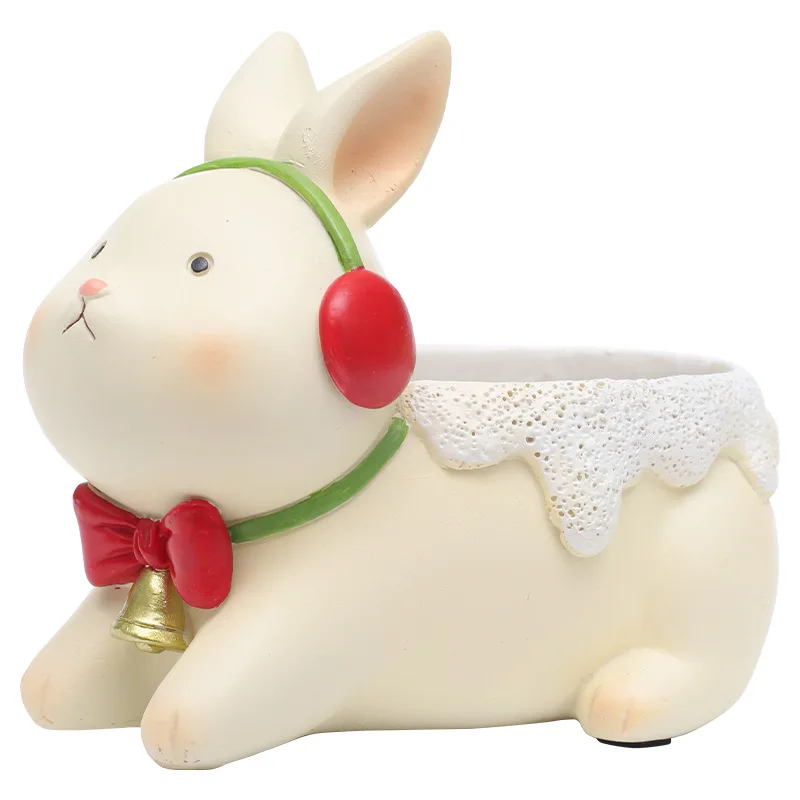 Мультяшное животное кролик сочный - Фотография_5