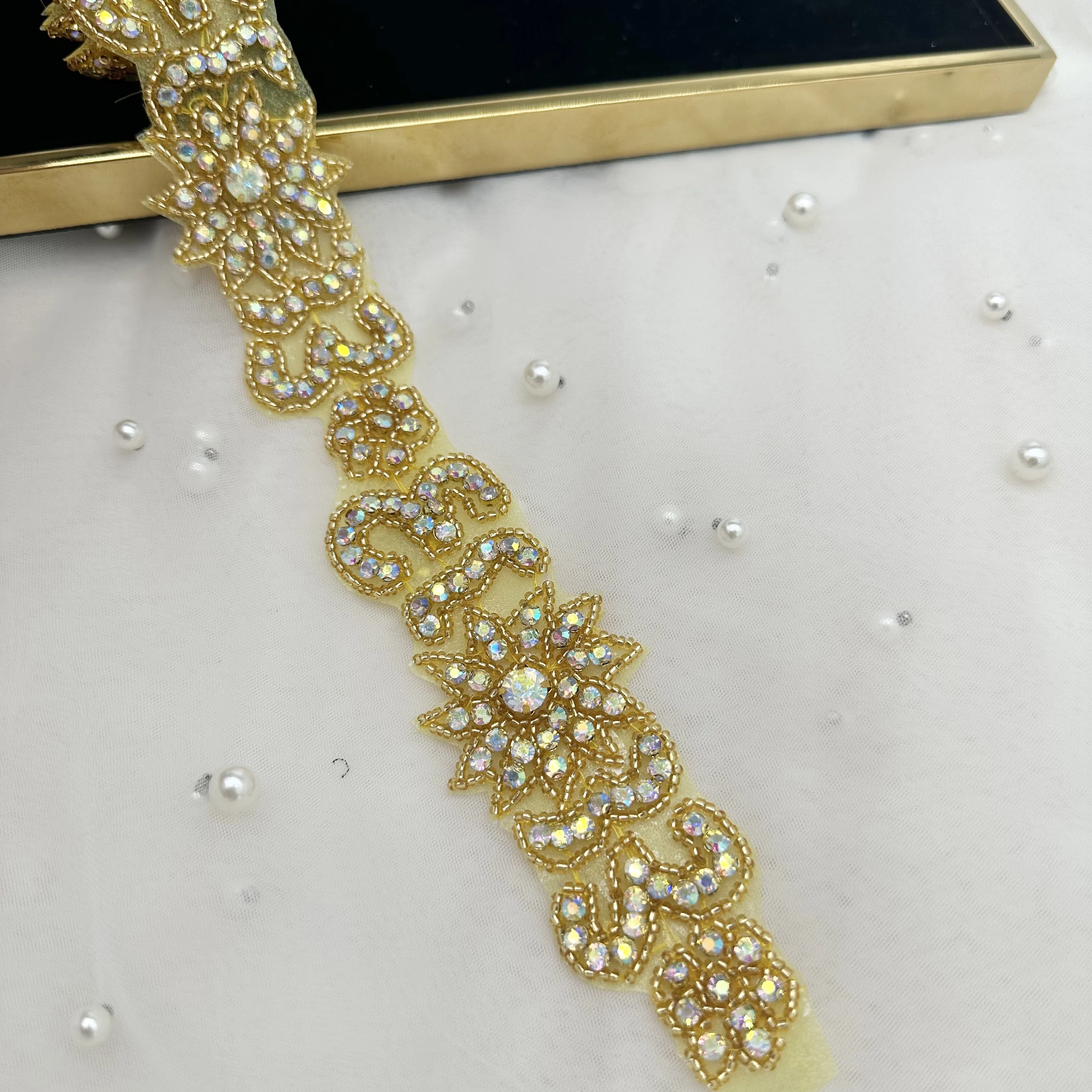 Серебряный ab со стразами - Фотография_6