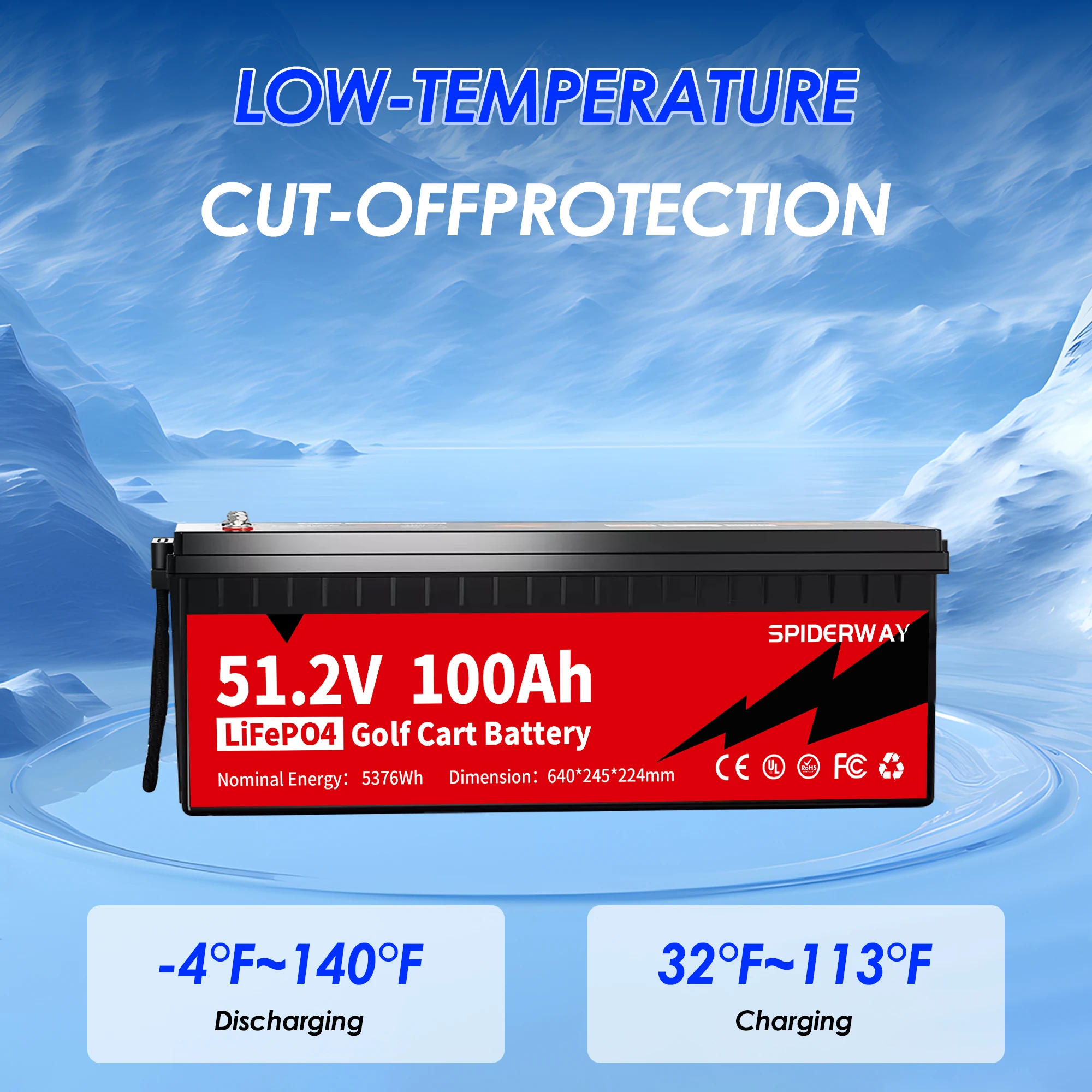 В 100 ач lifepo4 батарея 200a bms