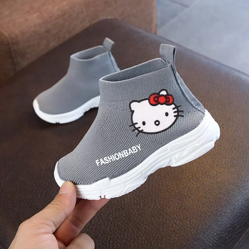 Sanrio кроссовки из тканой сетки для мальчиков и девочек