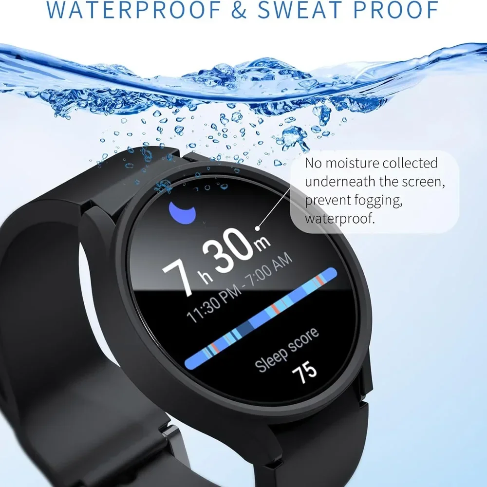 Стекло + чехол для samsung galaxy watch 7 - Фотография_4