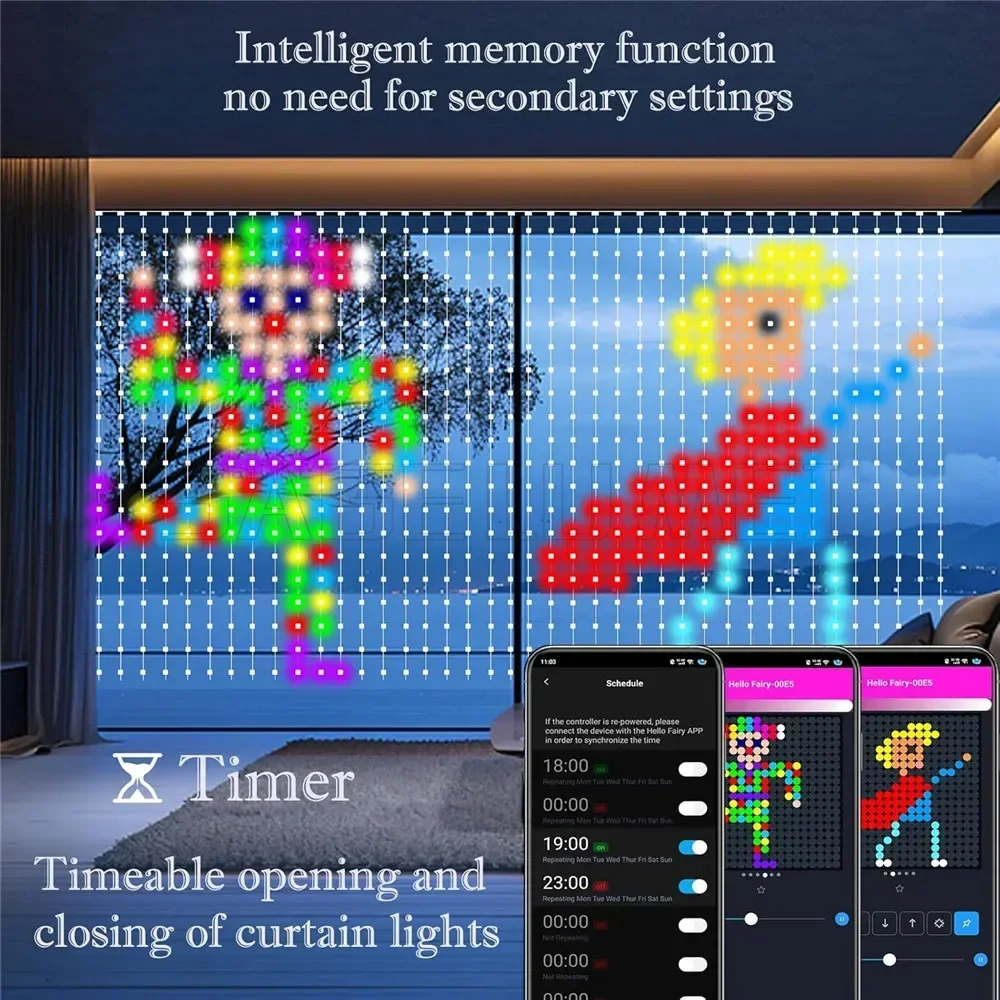 400 светодиодов 2x2 метра - Фотография_5