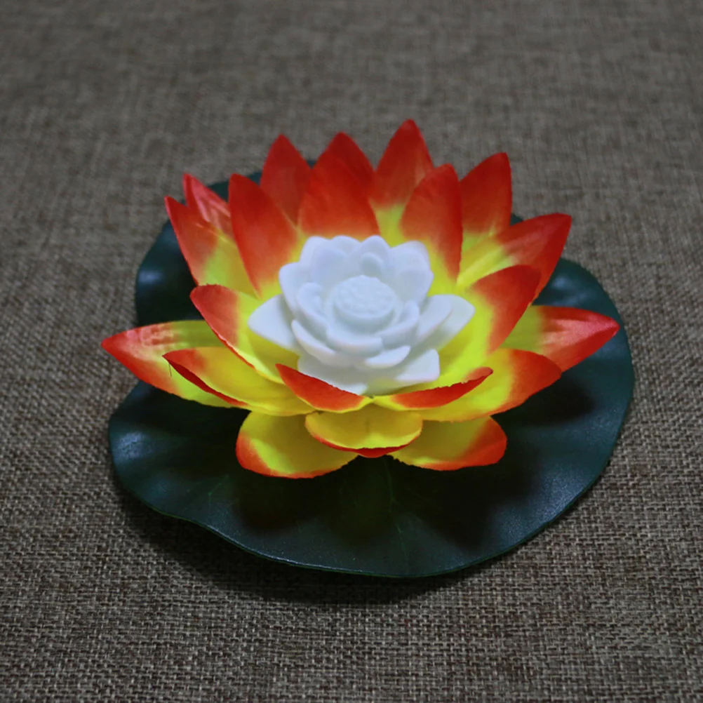 Светодиодный цветной бассейн с водой лотоса - Фотография_3