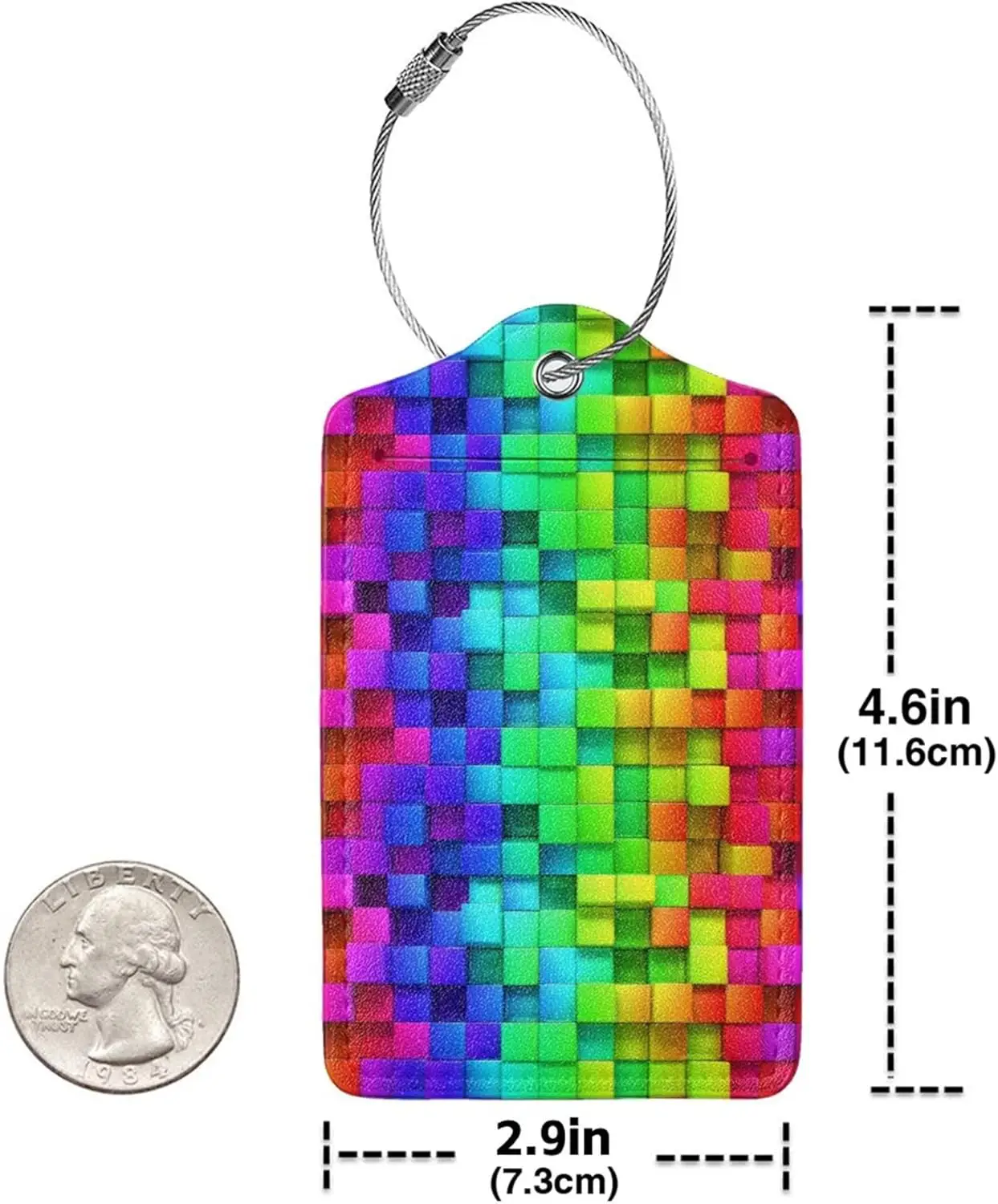 2-упаковка багажных бирок для путешествий - Фотография_2