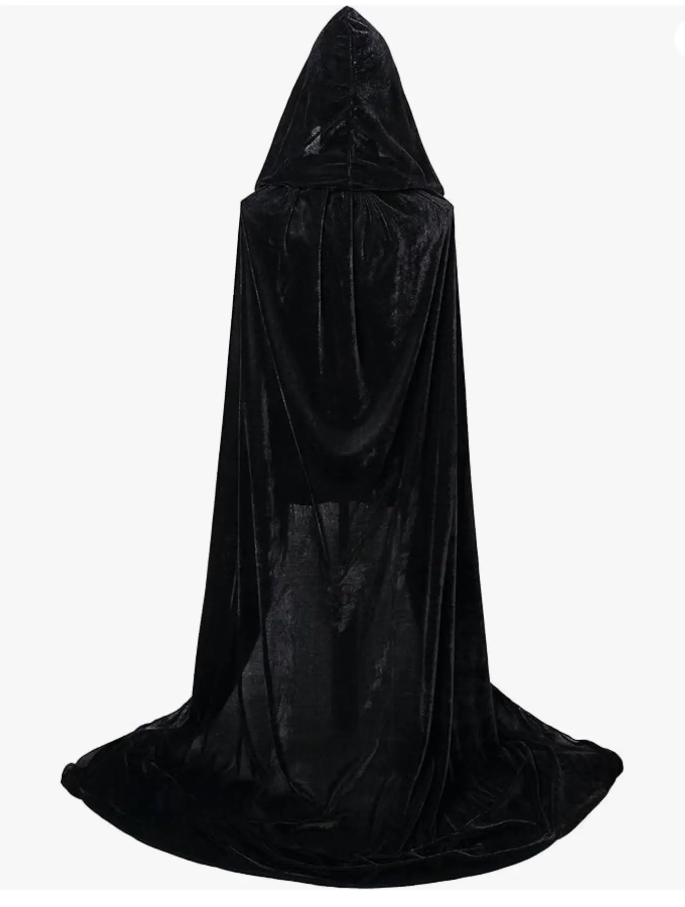 Рождественский бархатный плащ grim reaper на хэллоуин - Фотография_4