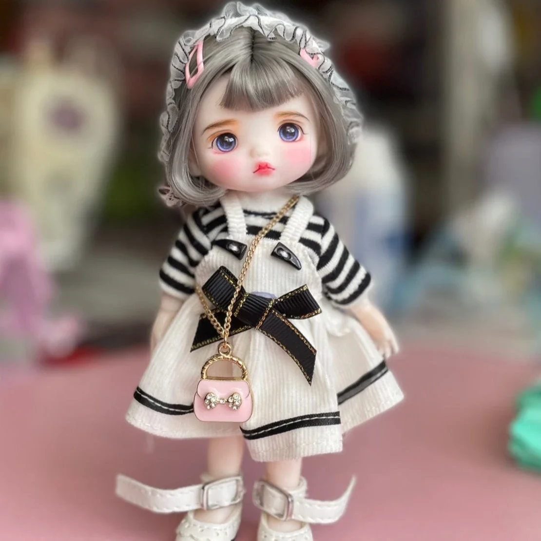 16cm handmade bjd doll little girl