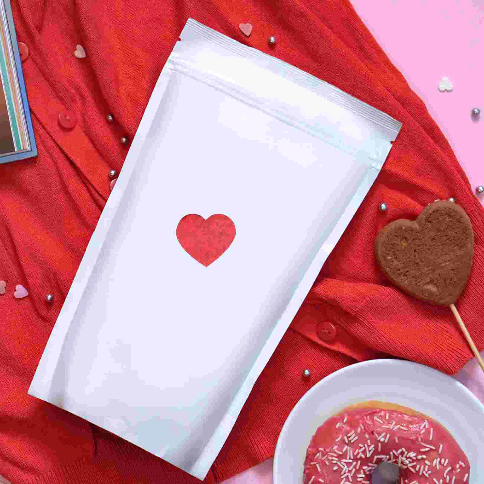 Самоклеящиеся наклейки в форме сердца для декора ко дню святого валентина - Фотография_5