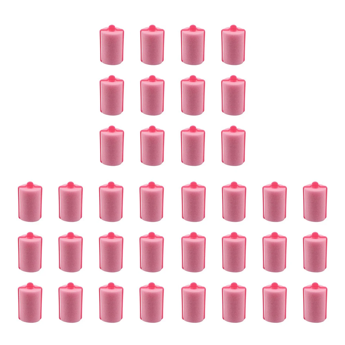 Темно-розовые волосы для укладки