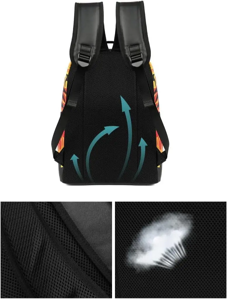 Мультяшные граффити для мужских подростковых компьютерных рюкзаков - Фотография_3