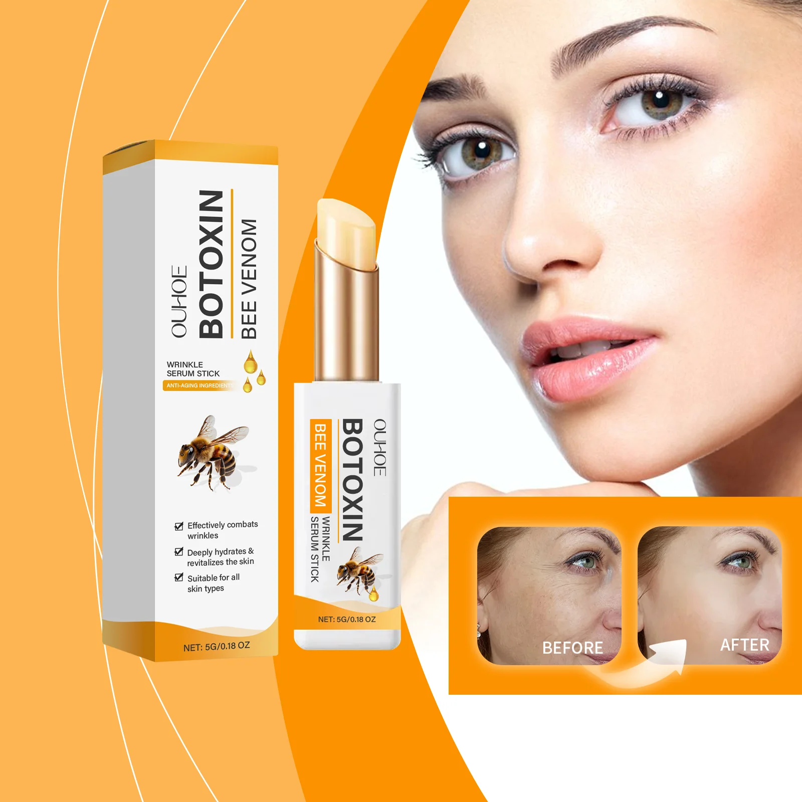 Альтернативный крем bee venom botox - Фотография_3