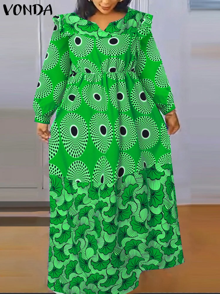 Плюс размер 5xl vonda длинное платье - Фотография_3