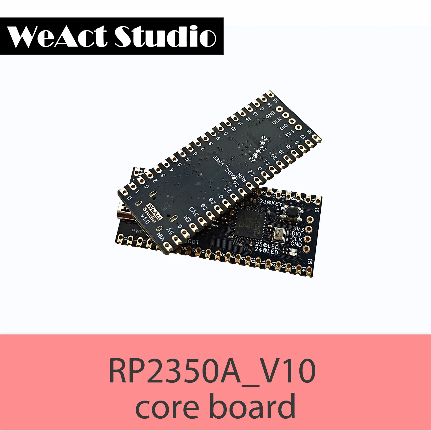 Weact rp2350a_v10 полностью контактный - Фотография_5