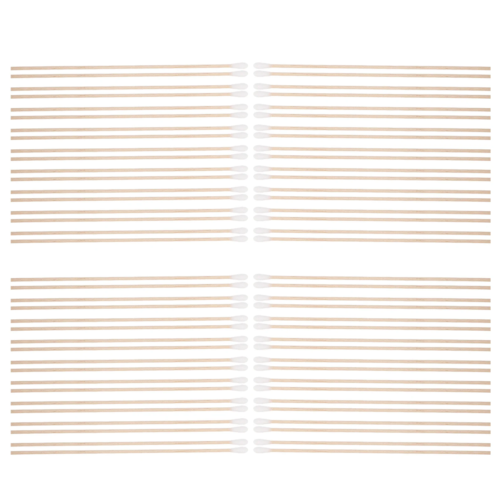 Ватные тампоны без пыли с длинной деревянной ручкой - Фотография_3