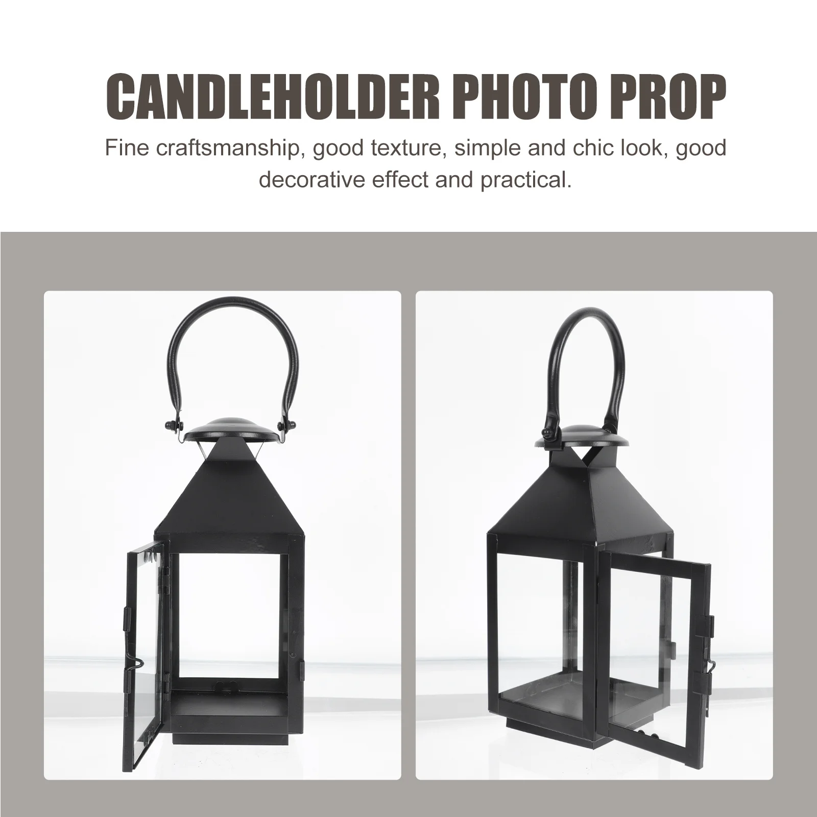 Ветровой фонарь подсвечник железный