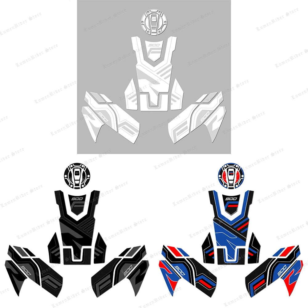 Для bmw f900r f900r мотоциклетная наклейка на топливный бак - Фотография_6