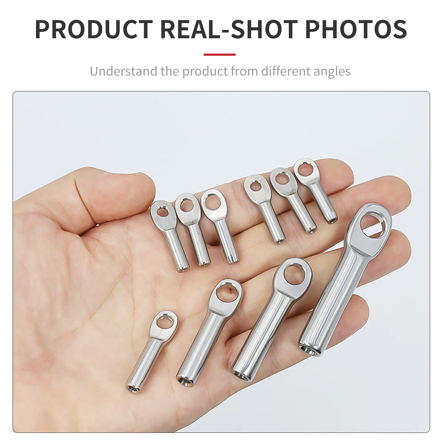 Зажим для троса из нержавеющей стали 304 - Фотография_3