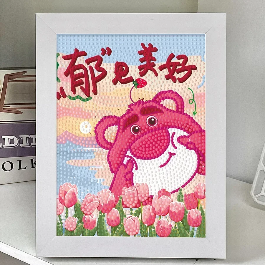 Милая алмазная картина disney stitch - Фотография_3