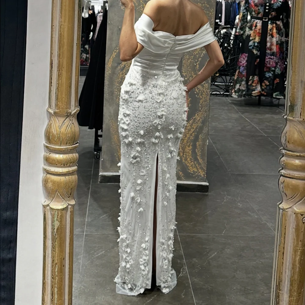 Прямые вечерние платья по индивидуальному заказу длиной до пола - Фотография_3