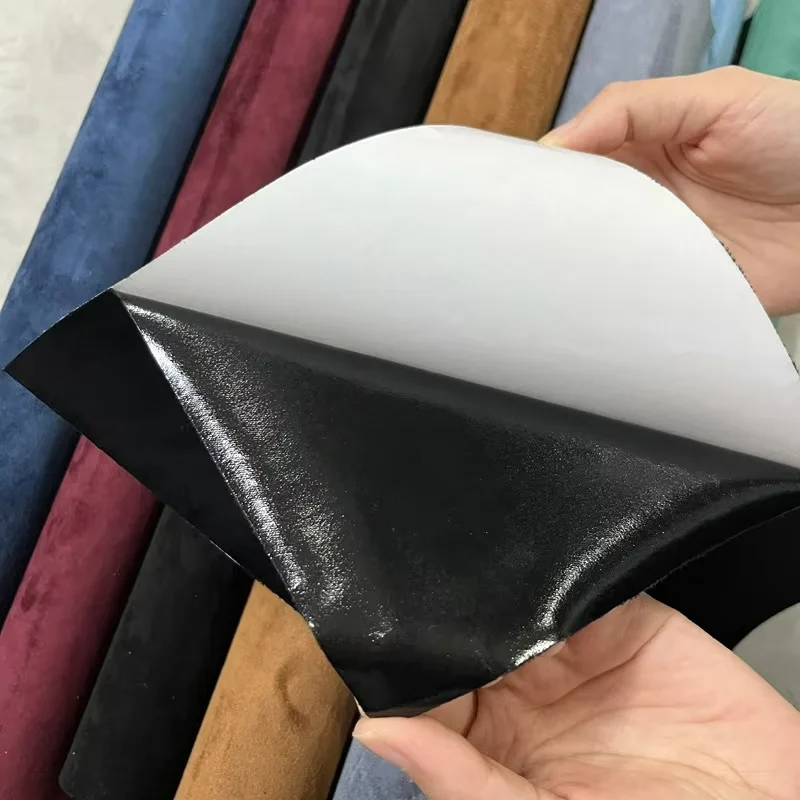 Эластичная замшевая самоклеящаяся - Фотография_4