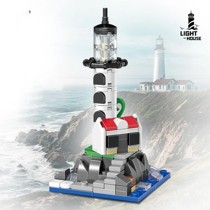 Строительные блоки с маяком - Фотография_3
