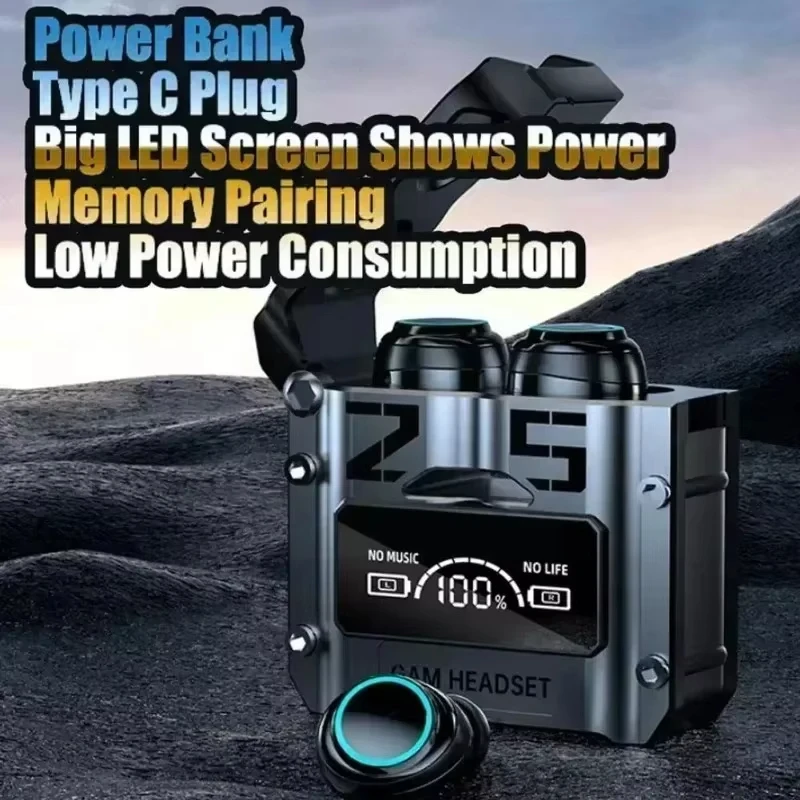 Tws беспроводные наушники bluetooth - Фотография_4