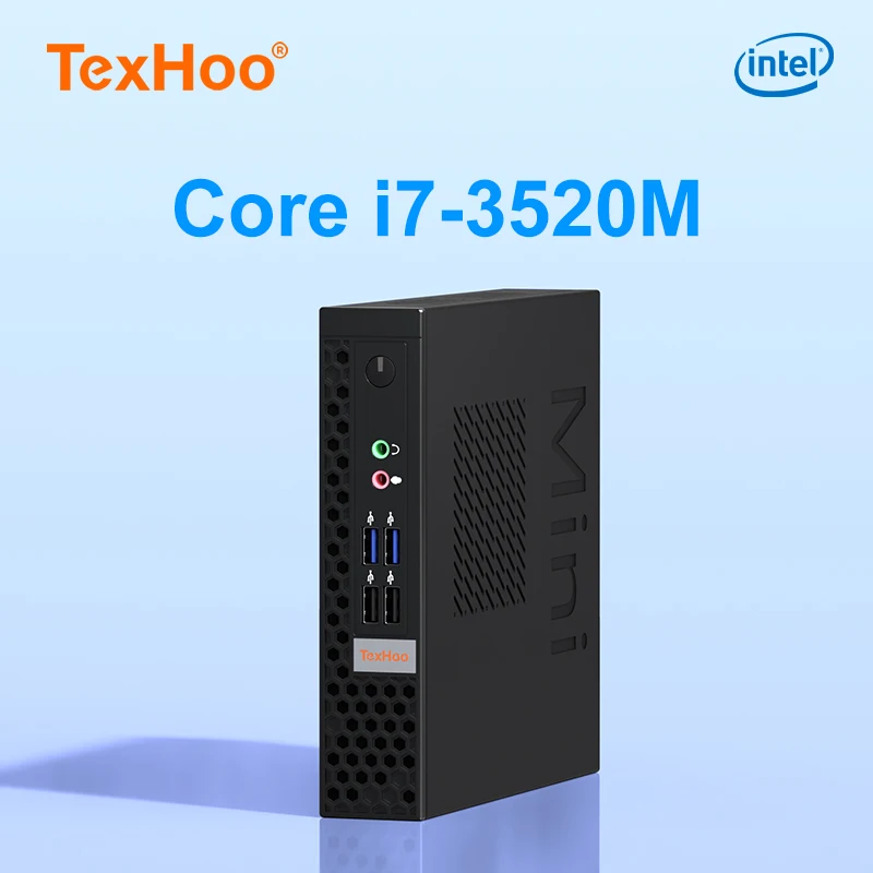 Texhoo intel corei7 i5 gamer mini